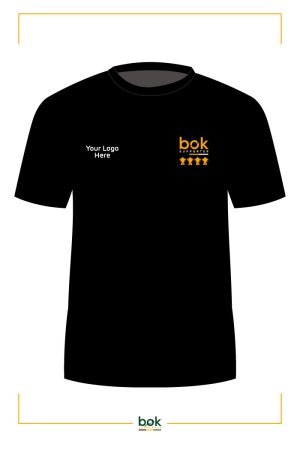 Front of the Back-to-Back World Cups T-Shirt with Boksupporter logo and your logo.